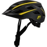 FISCHER Fahrrad Urban Montis, Helm schwarz/gelb, Größe 52-59 cm