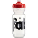 Fabric Gripper Trinkflasche 600ml rot/transparent