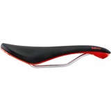 Fabric Scoop Elite Radius, Fahrradsattel schwarz/rot