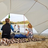 Grand Canyon TAHUTA SHELTER 5, Mojave Desert, Sonnensegel beige, Rechteckige Form