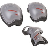 HUDORA Biomechanisches Protektorenset joey Gr. M grau/rot