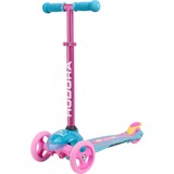 HUDORA Flitzkids 2.0 Skate Wonders, Scooter pink/hellblau
