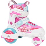 HUDORA My First Quad Girl, Gr. 26-29, Rollschuhe pink/weiß