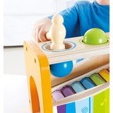 Hape 2in1 Xylophon und Hammerspiel, Musikspielzeug 