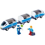 Hape Intercity-Zug, Spielfahrzeug blau/weiß
