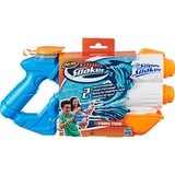 Hasbro Nerf Super Soaker Twin Tide, Wasserpistole blau/weiß