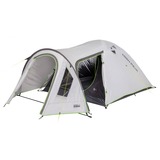 High Peak Kuppelzelt Kira 5.0 grau/neon-grün, mit Tunnelvorbau
