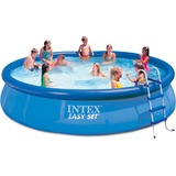 Intex Easy Set Pool 126166GN, Ø 457cm x 107cm, Schwimmbad blau, mit Kartuschen-Filteranlage