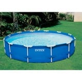 Intex Frame Pool Set Rondo, Ø 305cm x 76cm, Schwimmbad blau
