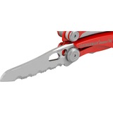 Leatherman Multitool Skeletool RX rot/silber, 7 Tools