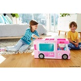 Mattel Barbie 3-in-1 Super Abenteuer-Camper, Spielfahrzeug Auto, Wohnmobil, Wohnwagen