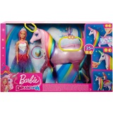 Mattel Barbie Dreamtopia Magisches Zauberlicht Einhorn, Puppe 