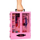 Mattel Barbie Traum Kleiderschrank, Puppenmöbel rosa/weiß