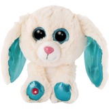 NICI Glubschis Schlenker Hase Wolli-Dot, Kuscheltier creme/türkis, 15 cm