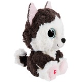 NICI Glubschis Schlenker Husky Barkley, Kuscheltier braun/weiß, 15 cm