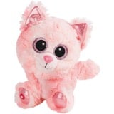 NICI Glubschis Schlenker Katze Dreamie, Kuscheltier rosa, 15 cm