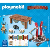 PLAYMOBIL 9461 Dragon Racing: Grobian mit Schafschleuder, Konstruktionsspielzeug 