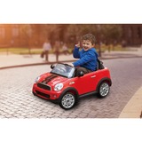 Rollplay GmbH Mini Cooper S Coupe mit RC, Kinderfahrzeug rot/schwarz, 12V