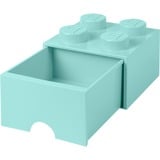 Room Copenhagen LEGO Brick Drawer 4 aquablau, Aufbewahrungsbox blau