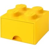 Room Copenhagen LEGO Brick Drawer 4 gelb, Aufbewahrungsbox gelb