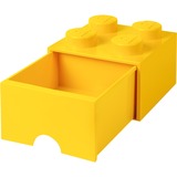 Room Copenhagen LEGO Brick Drawer 4 gelb, Aufbewahrungsbox gelb