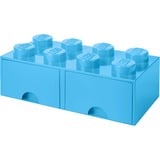 Room Copenhagen LEGO Brick Drawer 8 hellblau, Aufbewahrungsbox hellblau