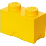 Room Copenhagen LEGO Storage Brick 2 gelb, Aufbewahrungsbox gelb