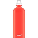 SIGG Alu Lucid Scarlet Touch 1 Liter, Trinkflasche rot
