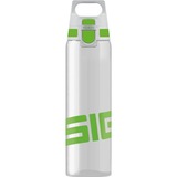 SIGG Total Clear One Green 0,75 Liter, Trinkflasche grau/grün