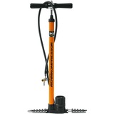 SKS Standpumpe RENNKOMPRESSOR, Luftpumpe orange/schwarz, Hebelstecker-Pumpenkopf
