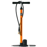 SKS Standpumpe RENNKOMPRESSOR, Luftpumpe orange/schwarz, Messingnippel-Pumpenkopf