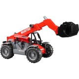 bruder 02125 Manitou Teleskoplader MLT 633, Modellfahrzeug rot/grau