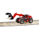 bruder 02125 Manitou Teleskoplader MLT 633, Modellfahrzeug rot/grau