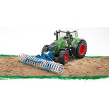 bruder 02222 LEMKEN Frontpacker VarioPack K, Modellfahrzeug silber/blau