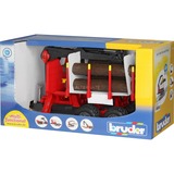 bruder 02252 Rückeanhänger mit Ladekran, Modellfahrzeug 