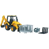 bruder 02427 JCB Midi CX Baggerlader, Modellfahrzeug 