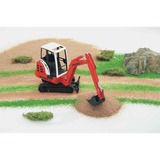 bruder 02432 Schaeff HR16 Minibagger, Modellfahrzeug rot/schwarz