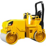 bruder 02433 CAT Tandem-Vibrationswalze, Modellfahrzeug gelb/schwarz