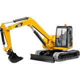 bruder 02456 Cat Minibagger, Modellfahrzeug gelb