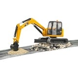 bruder 02456 Cat Minibagger, Modellfahrzeug gelb