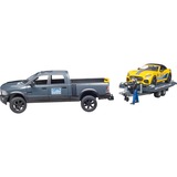 bruder 02504 RAM 2500 Power Wagon und Roadster Bruder Racing Team, Modellfahrzeug 