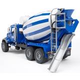 bruder 02814 MACK Granite Betonmisch-LKW, Modellfahrzeug blau/weiß