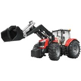 bruder 03047 Massey Ferguson 7624 mit Frontlader, Modellfahrzeug 