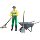 bruder 62610 Figurenset Landwirt mit Zubehör, Spielfigur 