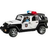 bruder Jeep Wrangler Unlimited Rubicon Polizeifahrzeug , Modellfahrzeug mit Polizist 