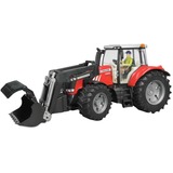 bruder Massey Ferguson 7624 mit Frontlader, Modellfahrzeug 