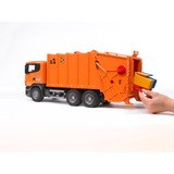 bruder SCANIA R-Serie Müll-LKW, Modellfahrzeug orange