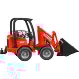 bruder Schäffer Hoflader 2034, Modellfahrzeug rot/schwarz