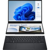 ASUS Zenbook Duo (UX8406CA-QL331W), Notebook grau, Intel® Core™ Ultra 9 285H, Intel® Arc™ Graphics, 32 GB LPDDR5X, 1 TB (1 TB SSD), Windows 11 Home