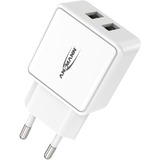 Ansmann Home Charger HC212, Ladegerät weiß, intelligente Ladesteuerung